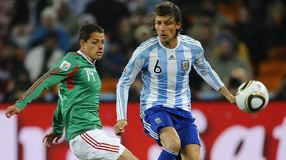 Octavos: Argentina 3-1 Mexico13