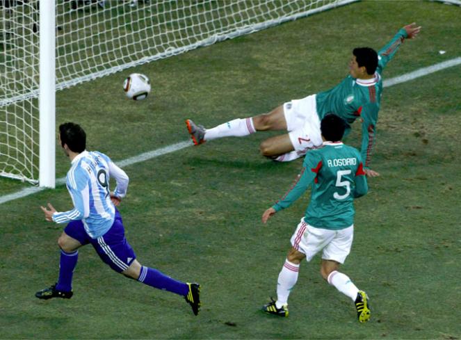 Octavos: Argentina 3-1 Mexico15