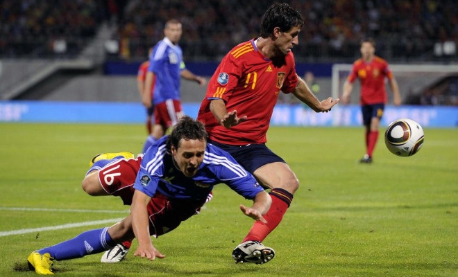 Clasificación Euro 2012: Liechtenstein 0-4 España4