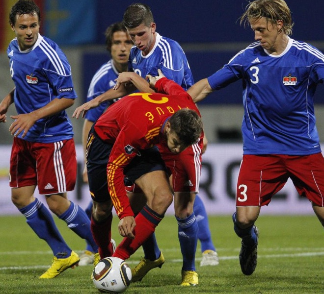 Clasificación Euro 2012: Liechtenstein 0-4 España8