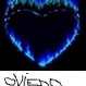 corazones azules