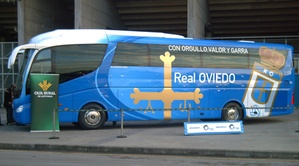 El autobús estará hoy en La Caridad Tapia, Navia y La Arena