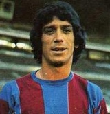 Juanito exjugador del FC Barcelona