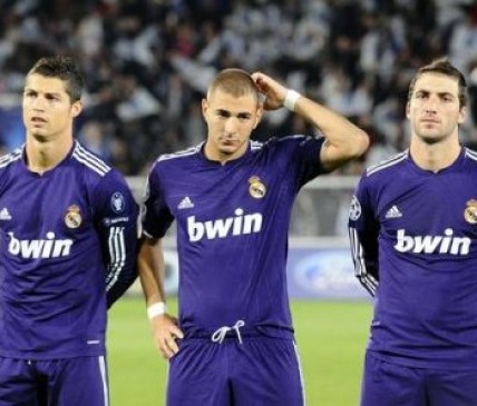 Cristiano Ronaldo, Benzema, Higuain