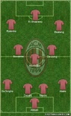 Once ideal del Milan