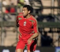 Benjamín, con la Selección de fútbol de Guinea Ecuatorial.