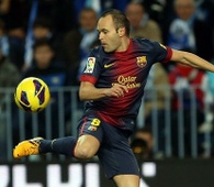 A. Iniesta en juego