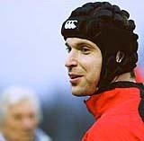 chivu con casco