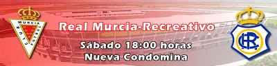 RM - Recreaativo de Huelva, Sabado 9, a las 18:00