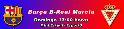 Barça B - RM, Domingo, 21 Abril, a las 17:00 por Esport 3