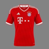 Nueva camiseta del Bayern (2013-3014)