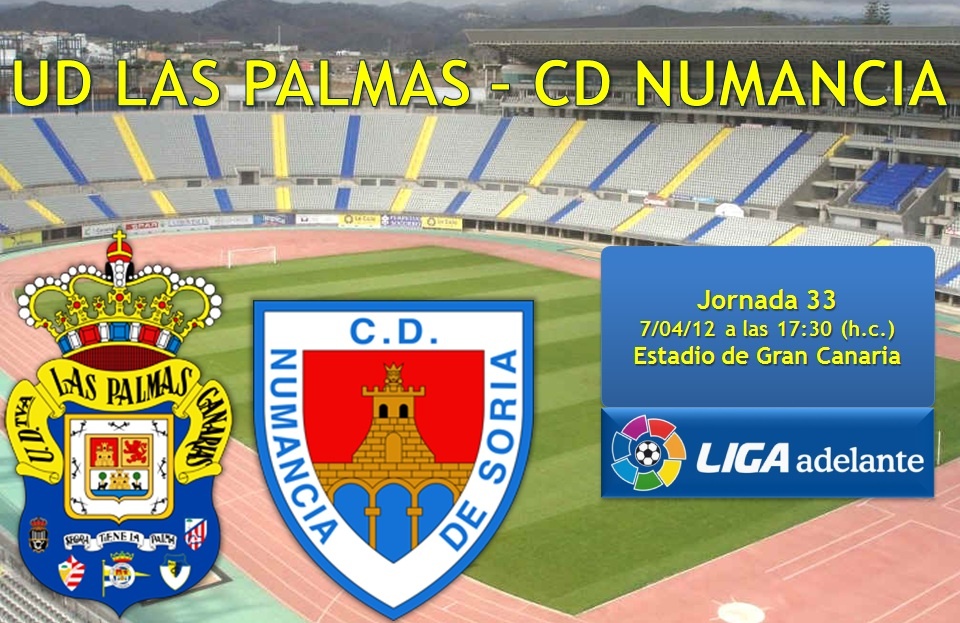 Jornada 33: UD Las Palmas - CD Numancia