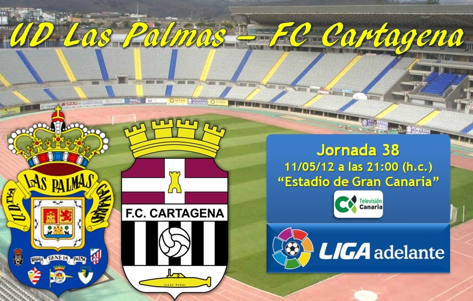 Jornada 38: UD Las Palmas - FC Cartagena