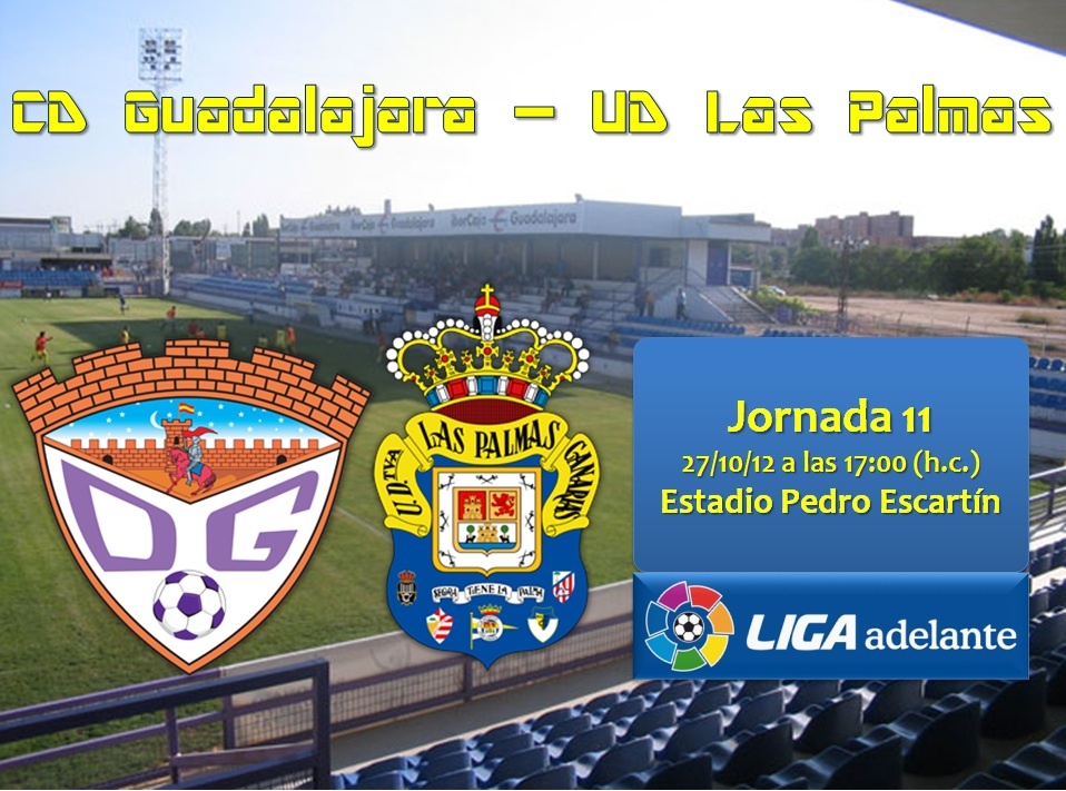 Jornada 11: CD Guadalajara - UD Las Palmas