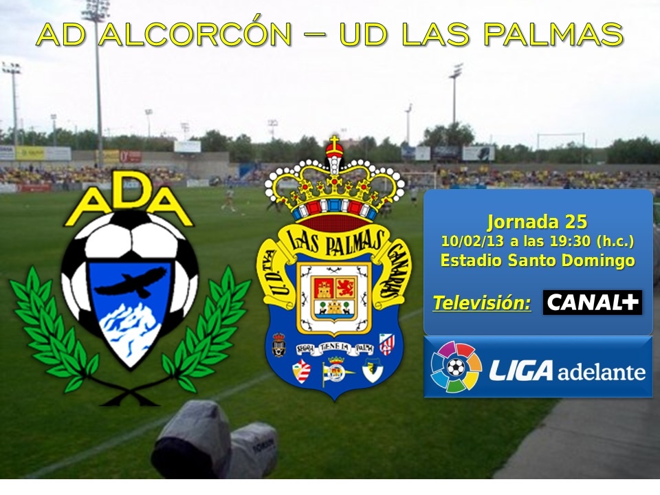 Jornada 25: AD Alcorcón - UD Las Palmas