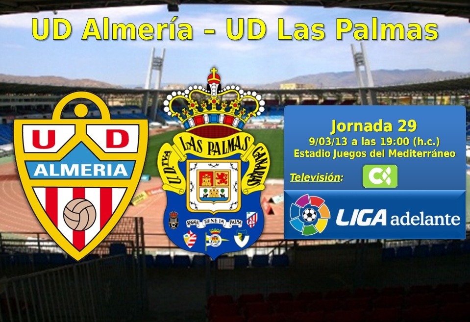 Jornada 29: UD Almería - UD Las Palmas