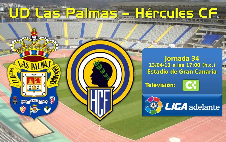 Jornada 34: UD Las Palmas - Hércules CF