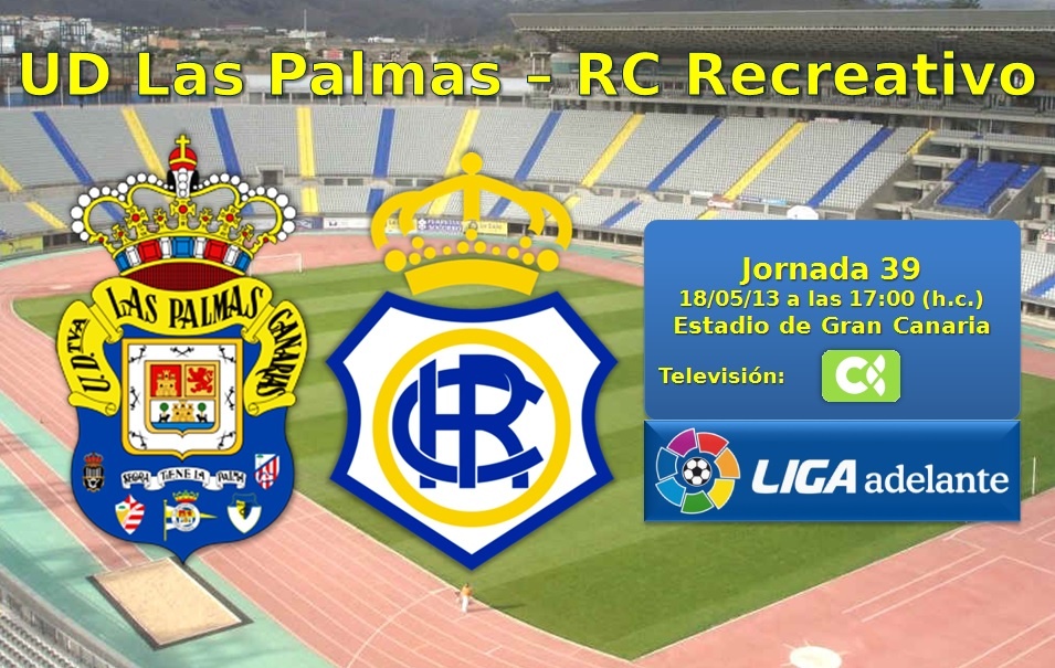 Jornada 39: UD Las Palmas - RC Recreativo