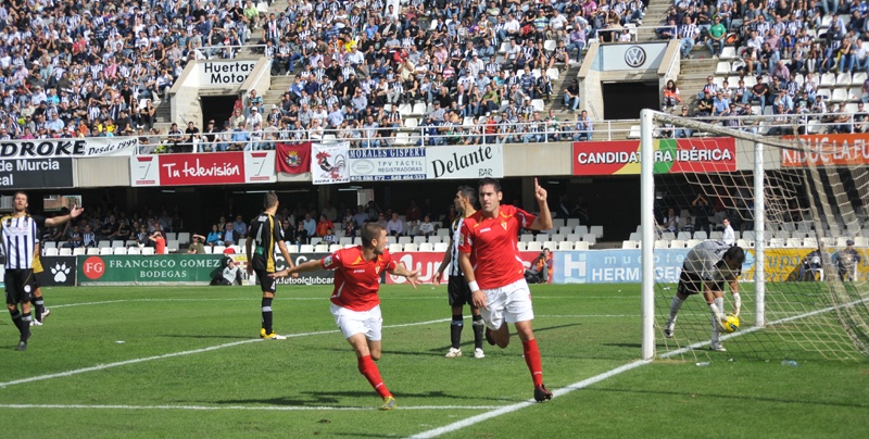 Jorge celebrando el gol