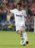 Fabio Coentrao,en un partido con el Madrid.