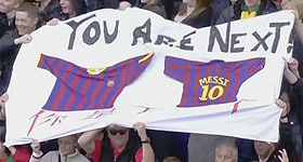 Aficcionados del United: Messi tu seras el siguiente