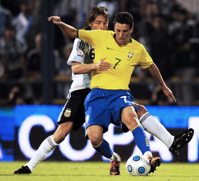 Elano, Argentina vs Brasil