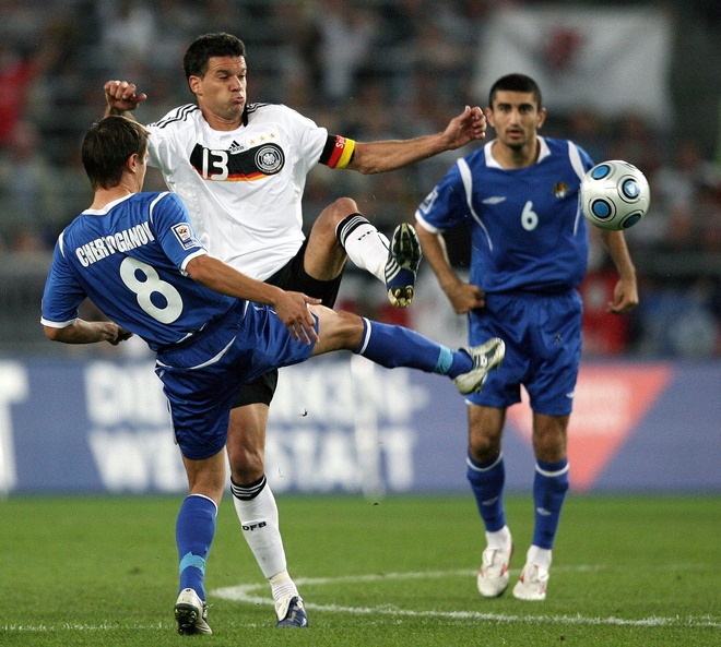 Michael Ballack, Alemania vs Azerbajan