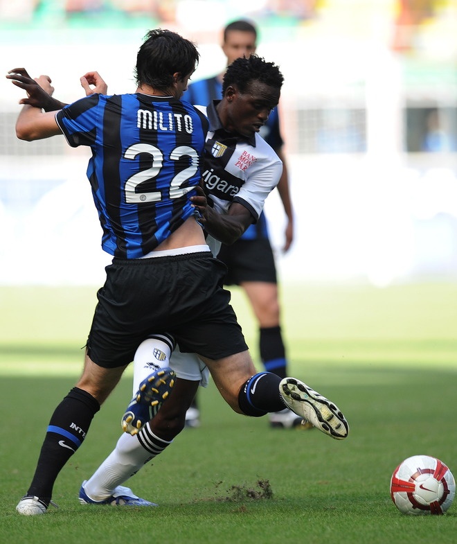Milito, Inter vs Parma, Calcio