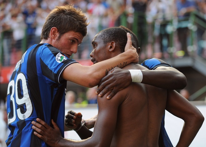 Samuel etoo  inter vs parma  calcio