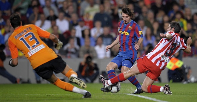 Messi, Barcelona vs Atlético