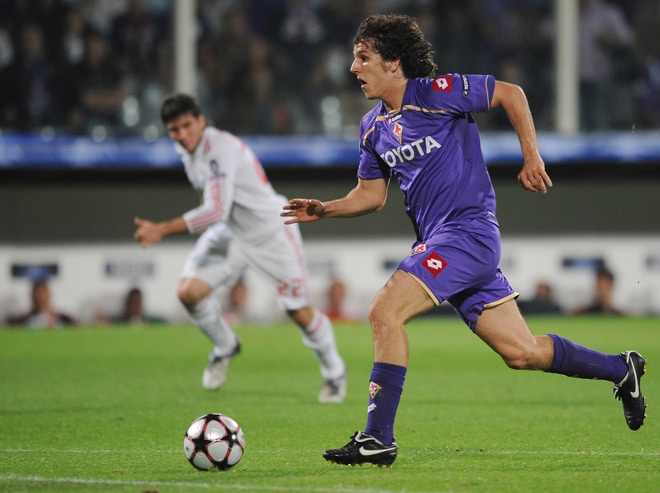 Jovetic, Fiorentina vs Liverpool