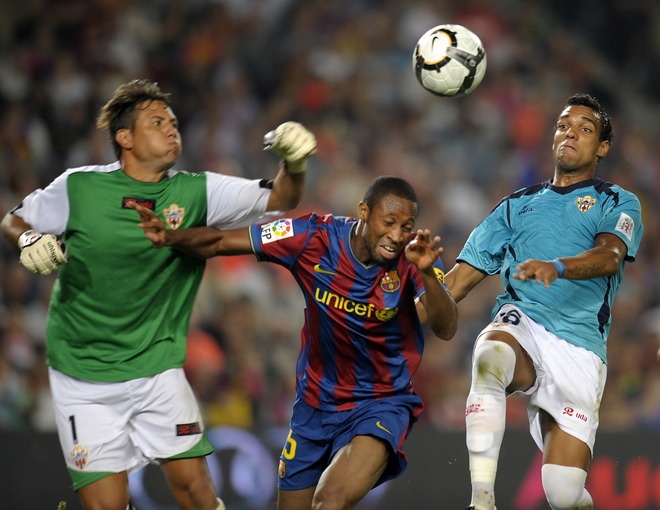 Keita, Barcelona vs Almeria