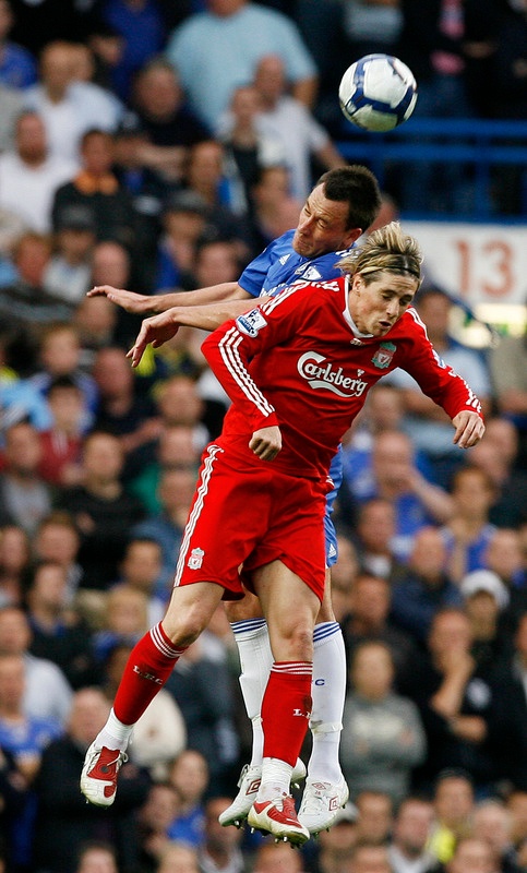 Torres y Terry, Chelsea vs Liverpool