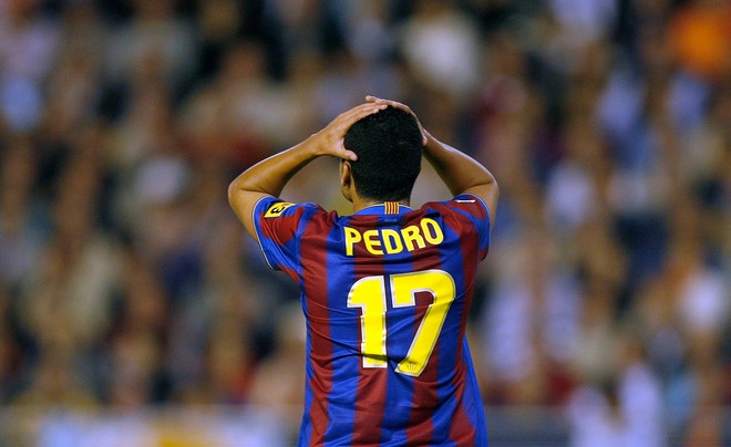 Pedrito, jugador del Barcelona