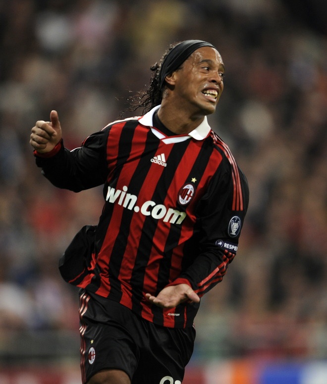 Ronaldinho, Real Madrid vs Milan