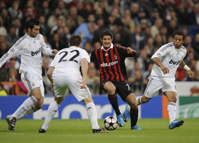 Pato, Real Madrid vs Milan