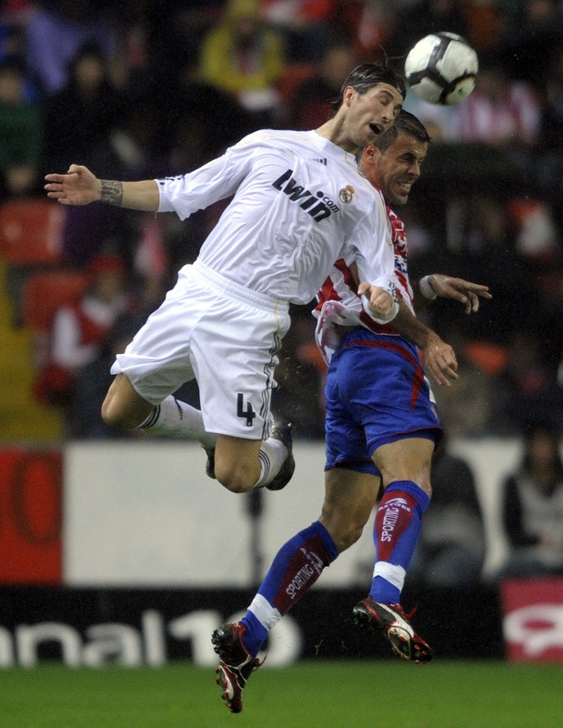 Sergio ramos  sporting vs real madrid