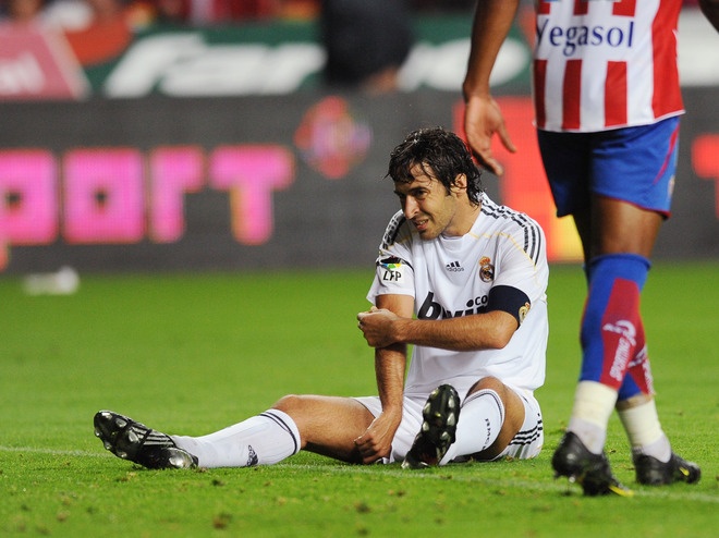Raúl, Sporting vs Real Madrid
