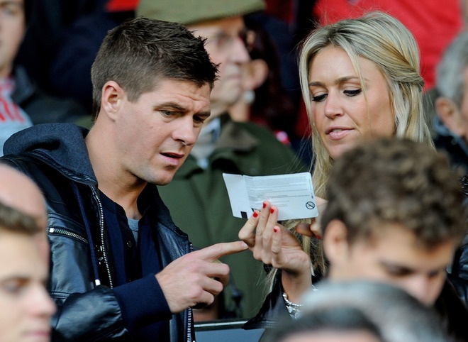 Gerrard, Liverpool vs Manchester