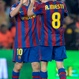 Messi e Iniesta, Barcelona vs Zaragoza