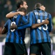 Etoo y Balotelli, Inter vs Palermo