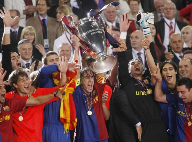 Final de la Champions 2009, Barcelona campeón