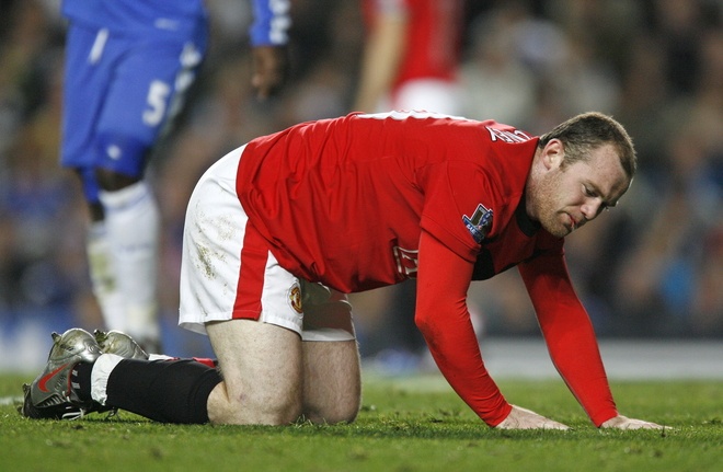 Rooney, Chelsea vs Manchester United