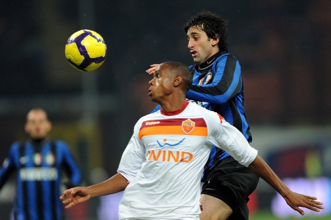 Diego Milito, Inter vs Roma