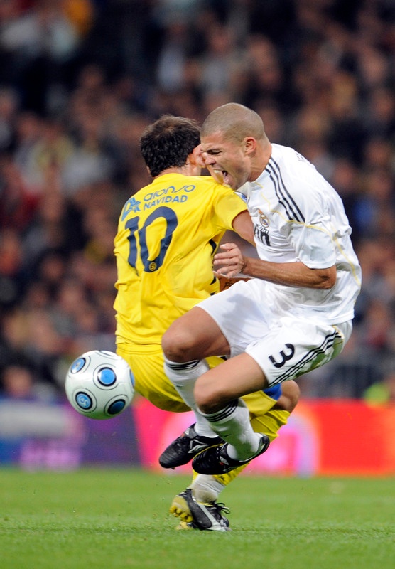Pepe se lamenta, Real Madrid vs Alcorcon