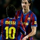 Messi e Ibrahimovic, clásico