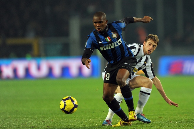 Samuel Etoo, Juventus vs Inter