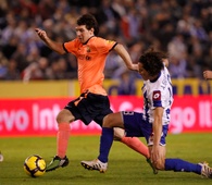 Lionel Messi, Deportivo vs Barcelona