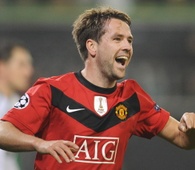 Michael owen  manchester united en champions league