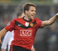 Michael owen  manchester united en champions league